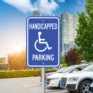 Handicap Parking with Symbole