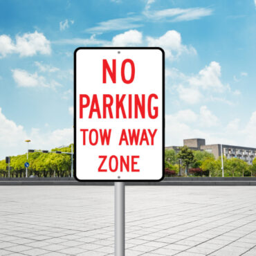 No Parking Tow Away Zone