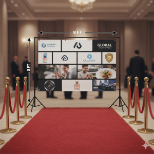 Step and Repeat Banners - Shine On, Make Every Moment Count - Capture the Excitement, Celebrate the Style and Create Memories