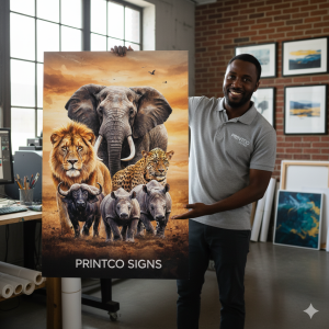 Rolled Canvas High Quality Premium Prints – Ready for Framing, Display or Gifting - Your Art, Unframed